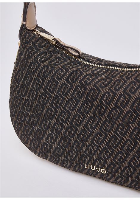 Borsa a spalla media jacquard LIUJO | AA6133T378A00533