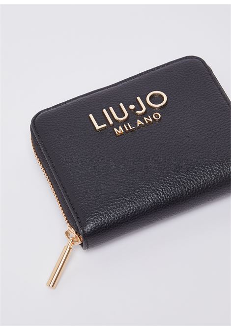 Portafoglio piccolo nero LIUJO | AA6156E101222222