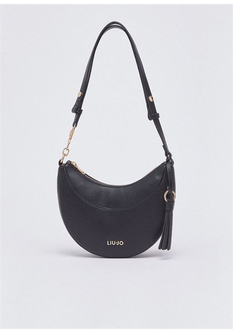 Borsa hobo media con charm LIUJO | AA6186E101222222