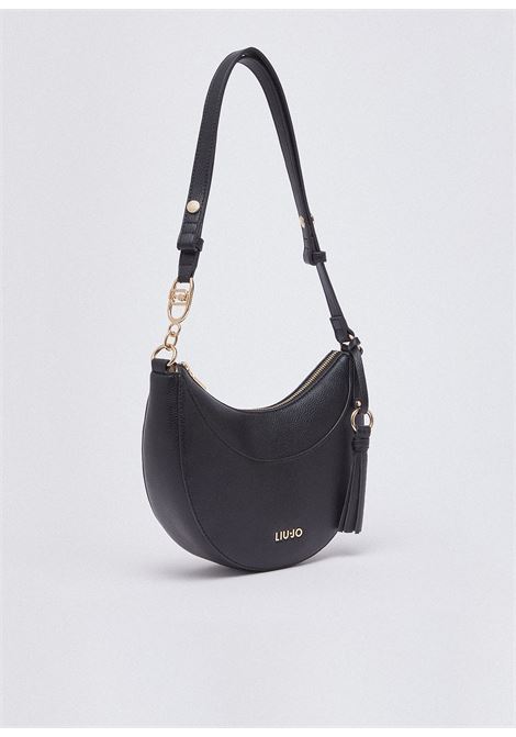 Borsa hobo media con charm LIUJO | AA6186E101222222