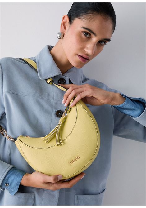 Borsa hobo media con charm LIUJO | AA6186E101240636