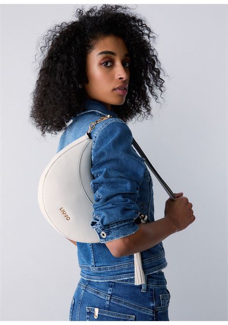 Borsa hobo media con charm LIUJO | AA6186E1012X0459