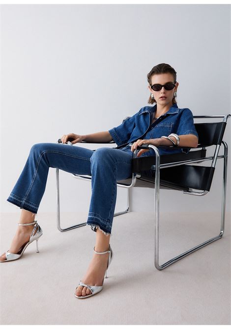 Jeans bootcut con orli unfinished LIUJO | UA6022D031078801