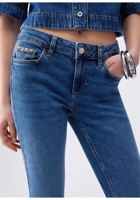 Jeans bootcut con orli unfinished LIUJO | UA6022D031078801