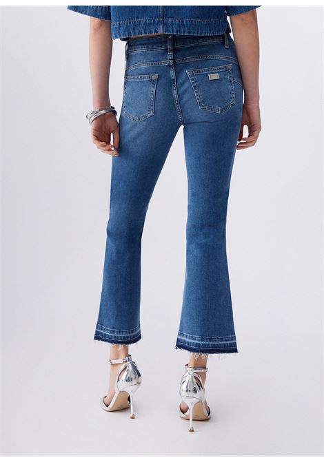 Jeans bootcut con orli unfinished LIUJO | UA6022D031078801