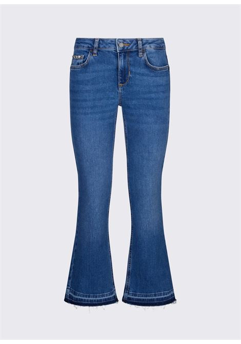 Jeans bootcut con orli unfinished LIUJO | UA6022D031078801
