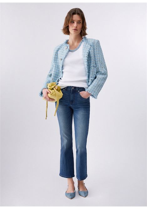 Jeans flare cropped LIUJO | UA6040D031879012