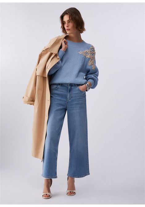 Jeans flare cropped LIUJO | UA6269D031078801