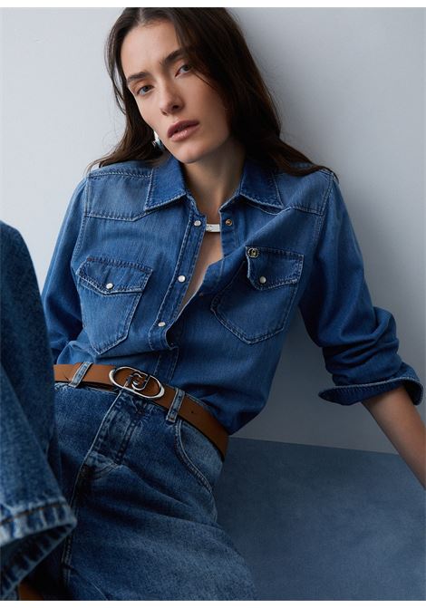 Camicia in denim LIUJO | UA6339D485179053