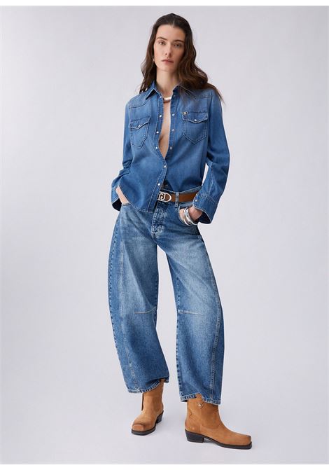 Camicia in denim LIUJO | UA6339D485179053
