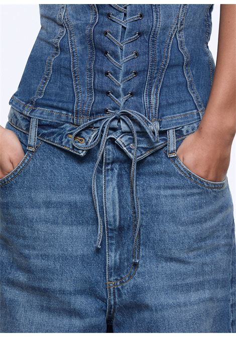 Top bustier in denim LIUJO | UA6506 D039979157