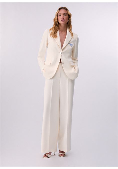 Pantaloni palazzo con doppio cintone LIUJO | WA6099TS896X0760