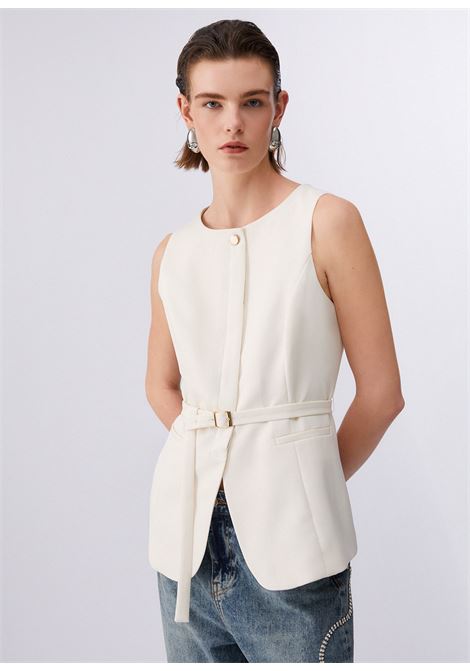 Gilet con cintura LIUJO | WA6209TS896X0760