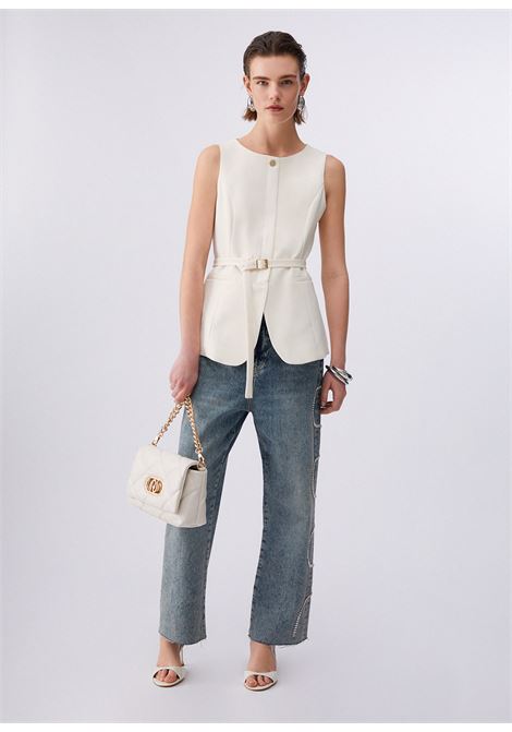 Gilet con cintura LIUJO | WA6209TS896X0760