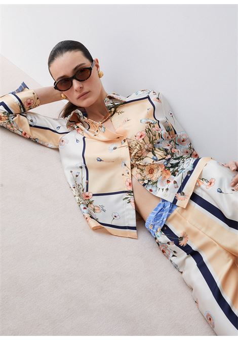 Camicia in twill stampato LIUJO | WA6357T2555P9547