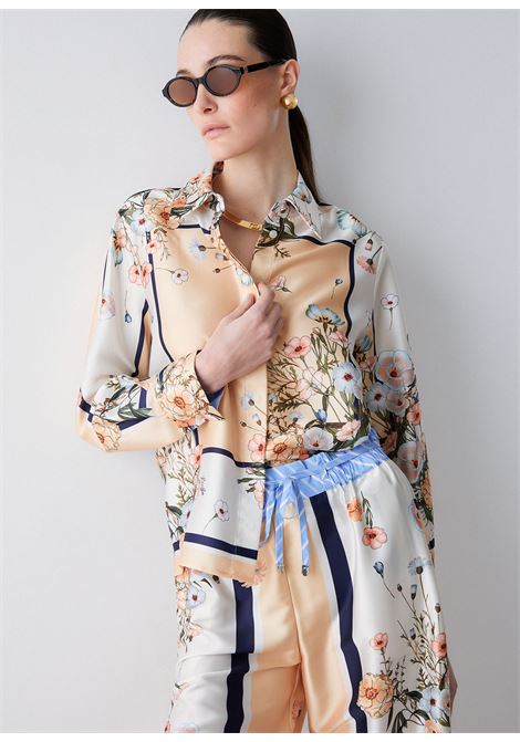 Camicia in twill stampato LIUJO | WA6357T2555P9547