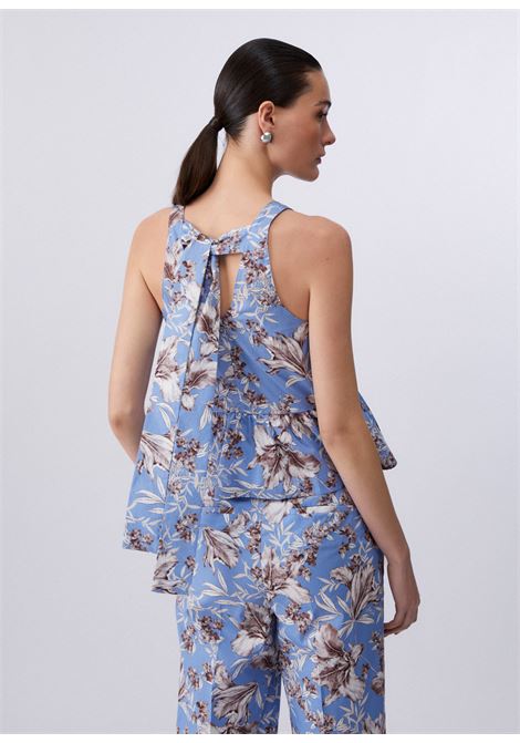 Top in popeline con fiocco LIUJO | WA6365T4853P9502