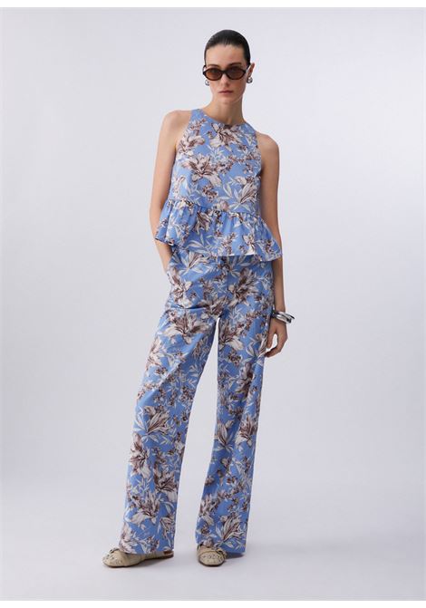 Top in popeline con fiocco LIUJO | WA6365T4853P9502