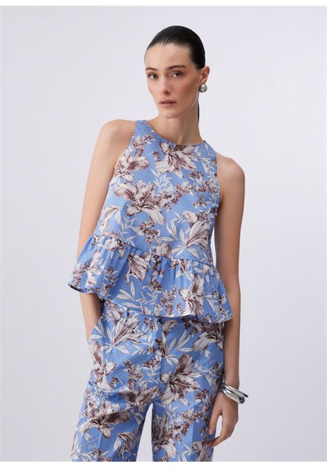 Top in popeline con fiocco LIUJO | WA6365T4853P9502