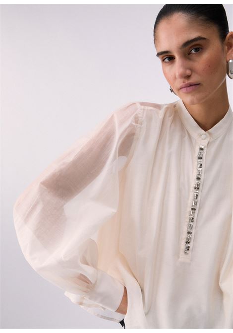 Blusa con ricami gioiello LIUJO | WA6379T435A10605