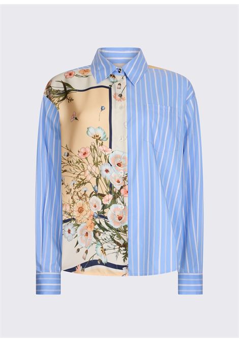 Camicia in twill stampato e popeline LIUJO | WA6383T2555P9547