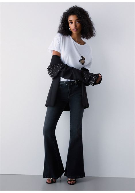 T-shirt con patch LIUJO | WA6414JS923P9430