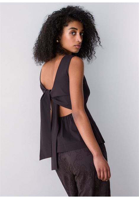Top con fiocco dietro LIUJO | WA6468MS55N91109