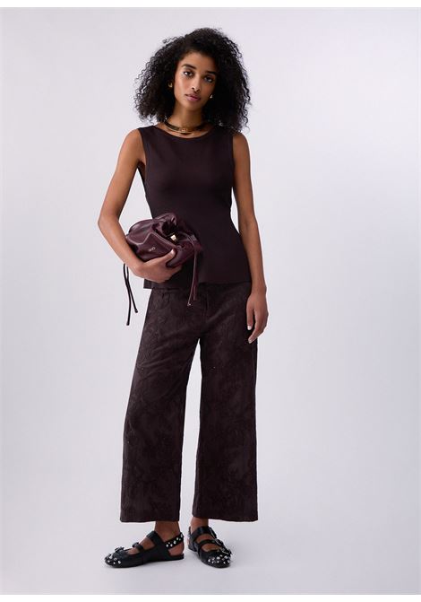 Top con fiocco dietro LIUJO | WA6468MS55N91109