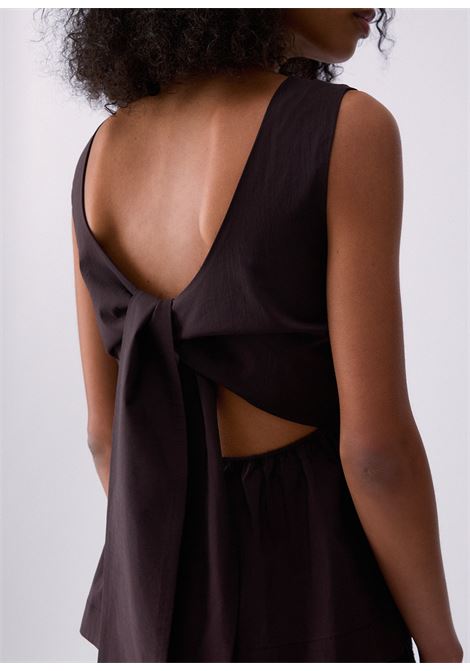 Top con fiocco dietro LIUJO | WA6468MS55N91109