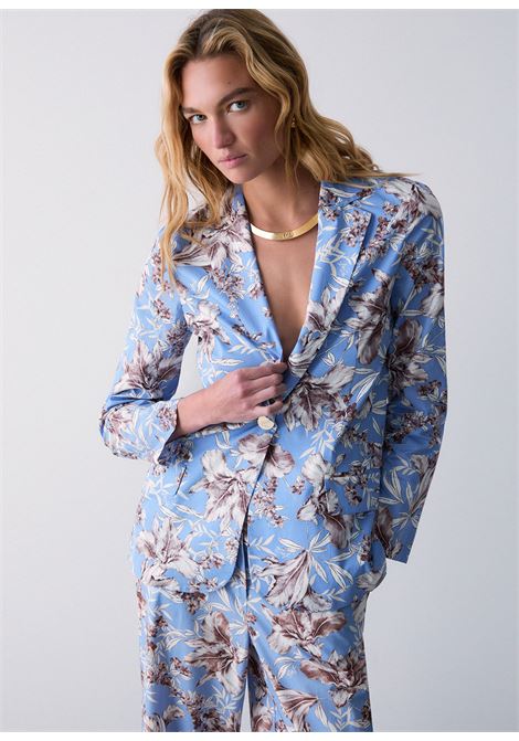 Blazer in popeline stampato LIUJO | WA6479T4853P9502