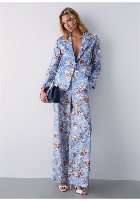 Blazer in popeline stampato LIUJO | WA6479T4853P9502