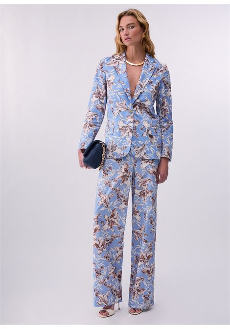 Blazer in popeline stampato LIUJO | WA6479T4853P9502