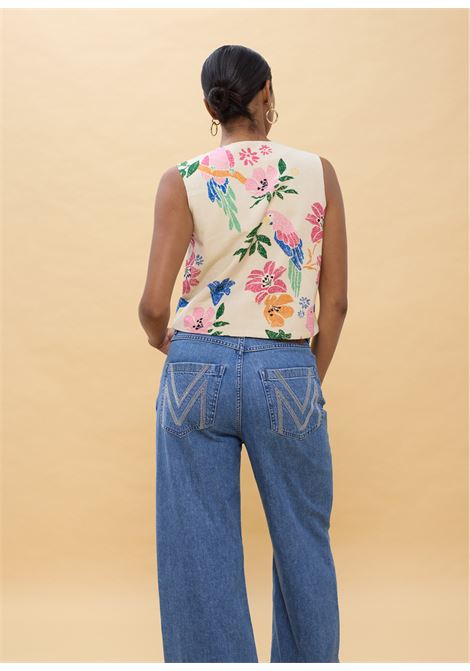 Gilet multicolore LOLA CASADEMUNT | LS2602009CRUDO MULTICOLOR