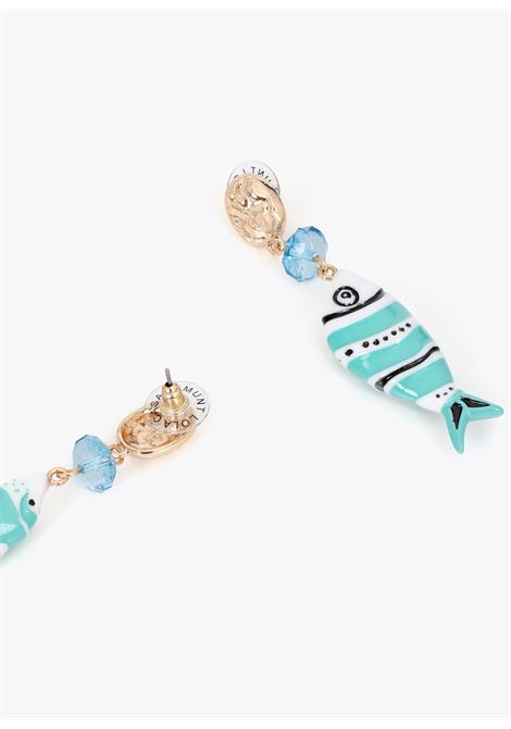 Orecchini irregolari con pesciolini LOLA CASADEMUNT | LS2603060MULTI
