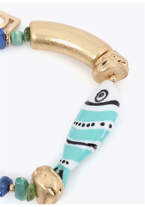 Bracciale con pescioini elastico LOLA CASADEMUNT | LS2603061MULTI