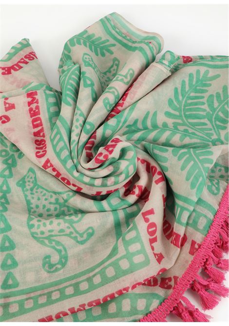 Pareo Stampa tailandese LOLA CASADEMUNT | LS2607012CRUDO VERDE