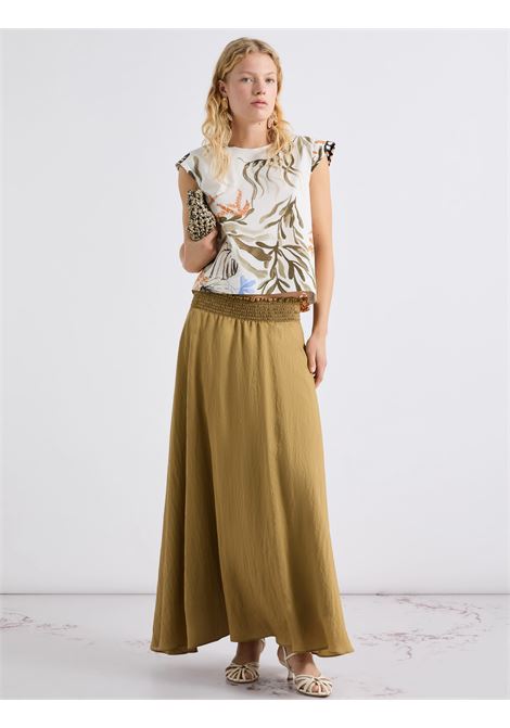 Top smanicato in cotone stretch MARELLA | MLLAFFINE001