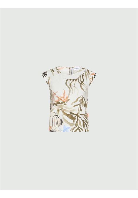 Top smanicato in cotone stretch MARELLA | MLLAFFINE001