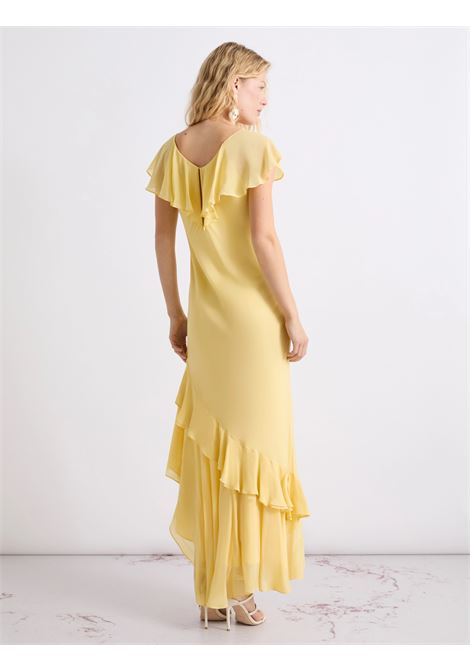 abito con volant Giallo MARELLA | MLLBACINI002