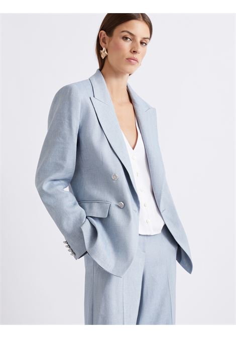 blazer in chevron di misto lino MARELLA | MLLBUSSOLA003
