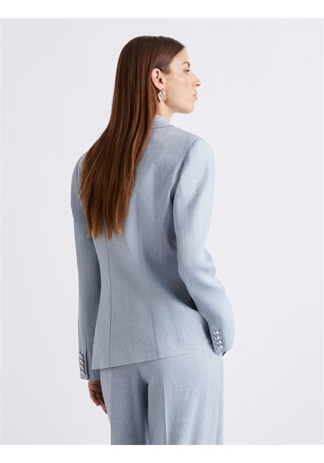 blazer in chevron di misto lino MARELLA | MLLBUSSOLA003