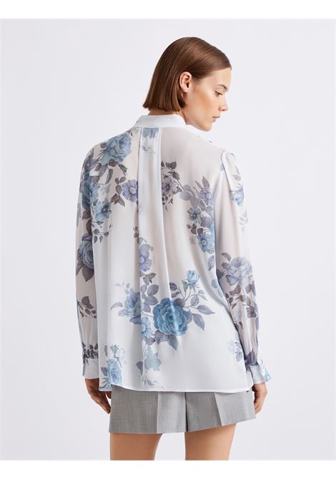 camicia in georgette con rouche MARELLA | MLLCANAPA003