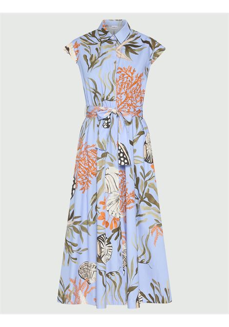 Chemisier in cotone stretch - AZZURRO MARELLA | MLLPADANA002