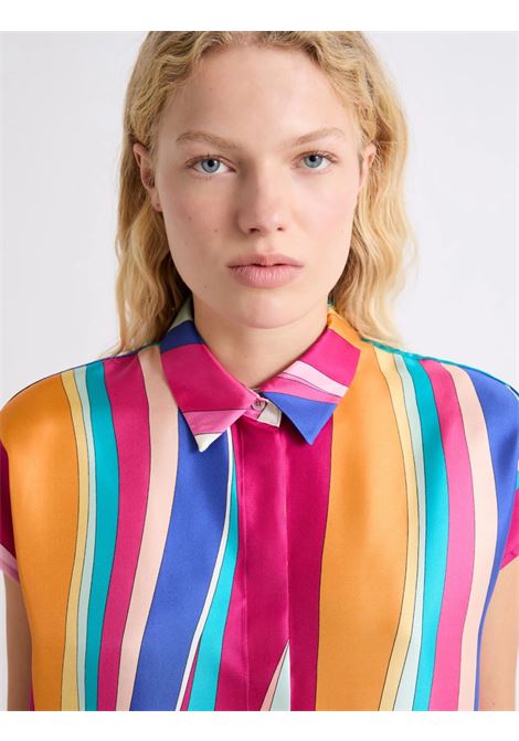 Camicia in seta con nodo - FUXIA MARELLA | MLLRECENTE003