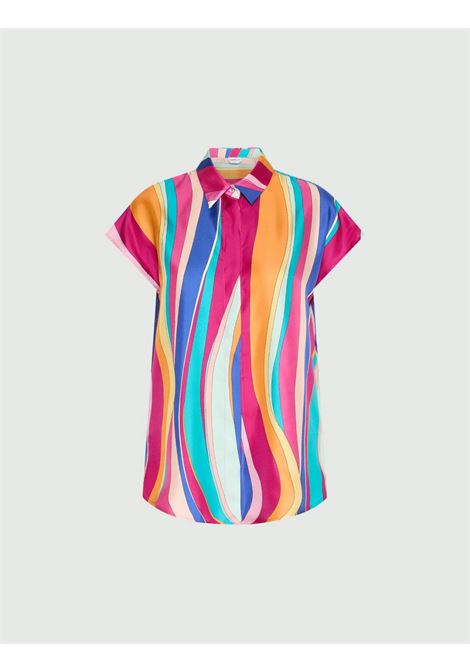 Camicia in seta con nodo - FUXIA MARELLA | MLLRECENTE003