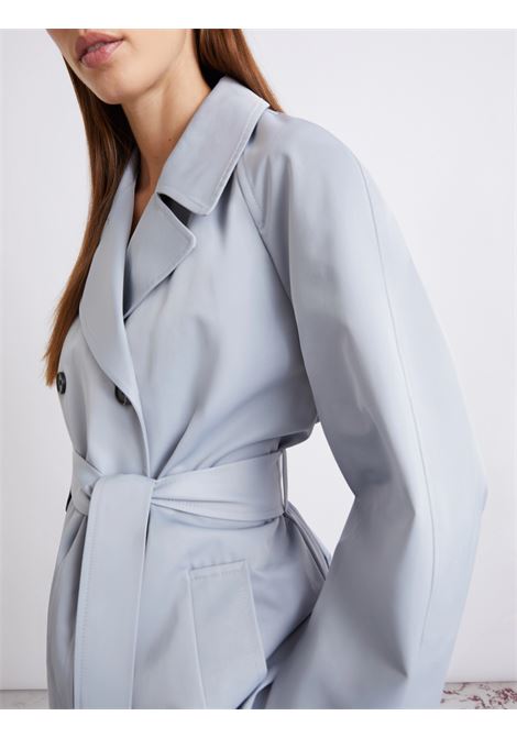 Trench in cotone tecnico Azzurro MARELLA | MLLUMIDO002