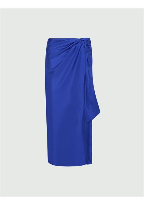 Gonna in seta con nodo - BLUETTE MARELLA | MLLUNGHIA005