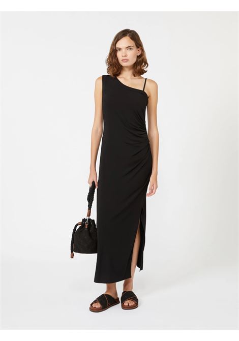 Abito monospalla in jersey - Nero MAXMARA beachwear | BCHFIABE006
