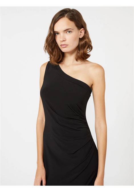 Abito monospalla in jersey - Nero MAXMARA beachwear | BCHFIABE006