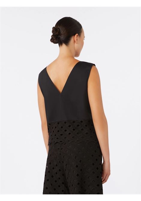 top in jersey con pizzo MAXMARA beachwear | BCHMAGGIO002